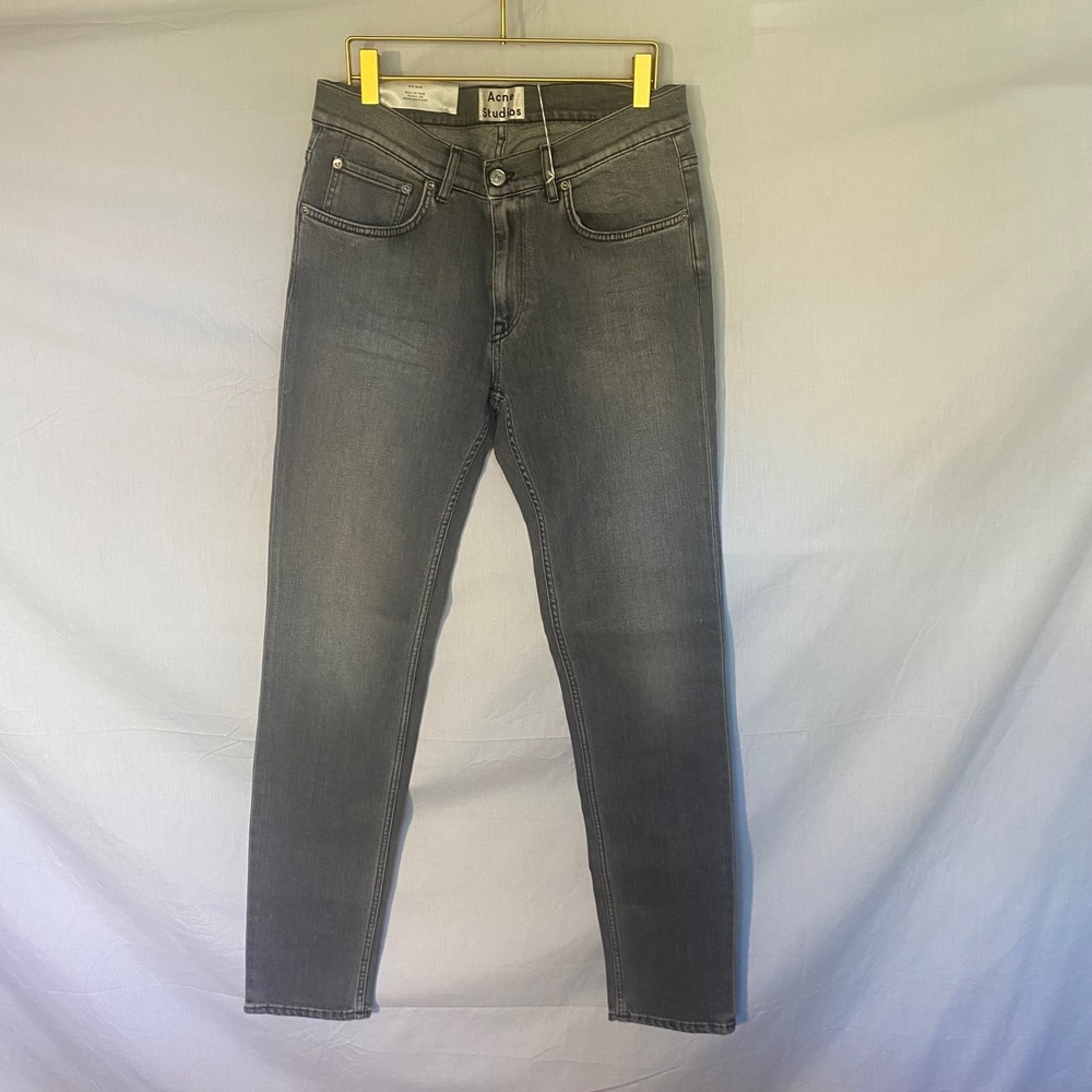 Acne Studios Light Grey‎ Skinny Leg Jeans 32/32 Made in Italy MSRP $650